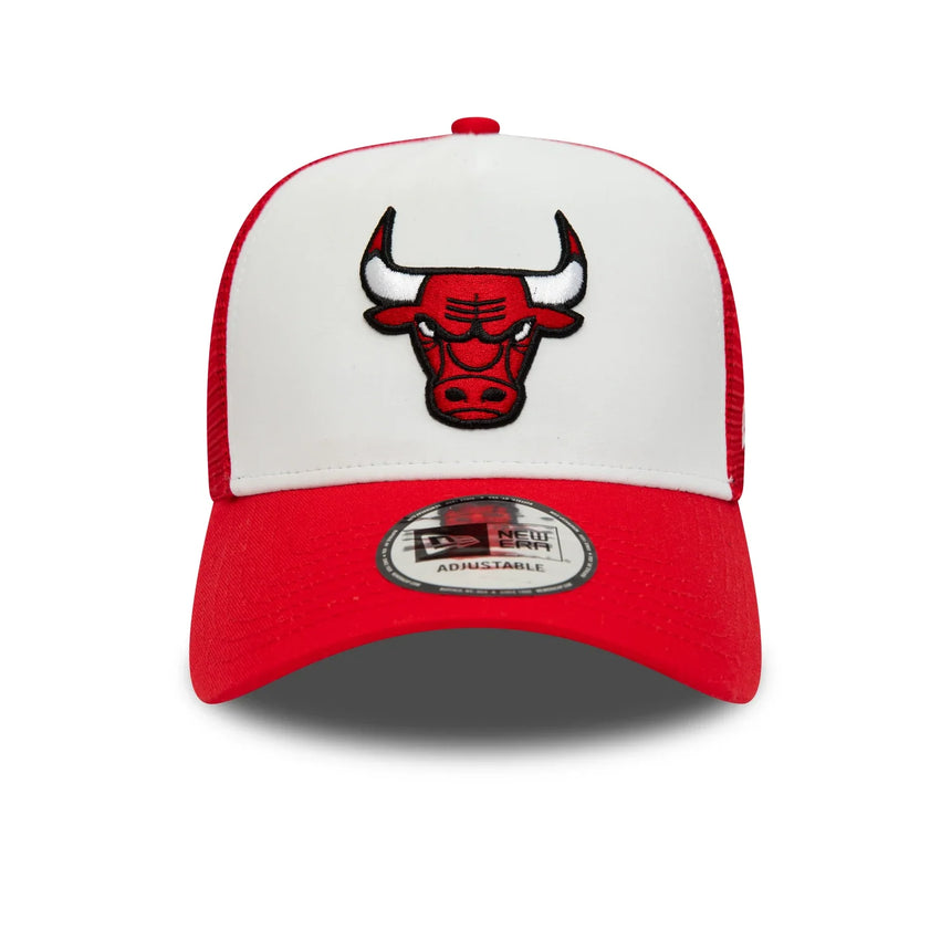 Chicago Bulls Kappe, New Era, Trucker-Kappe, Weiß