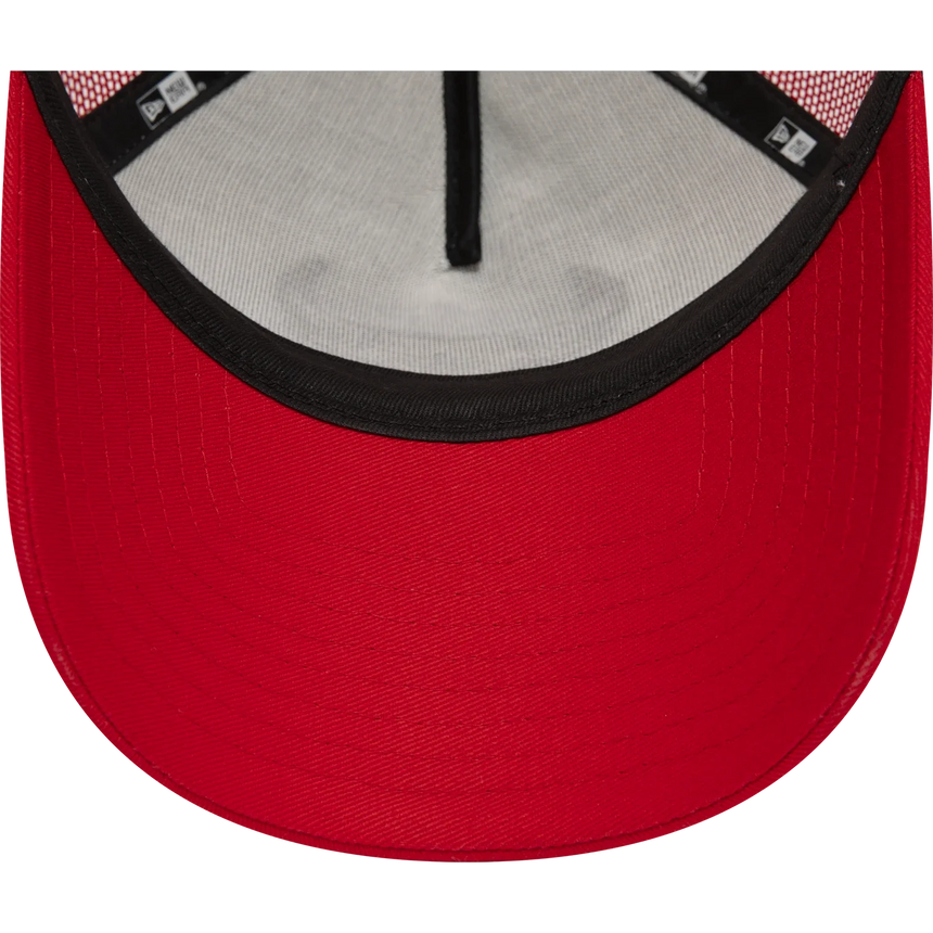 Chicago Bulls Kappe, New Era, Trucker-Kappe, Weiß