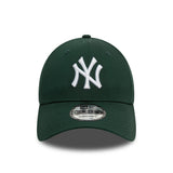 New York Yankees Cap, New Era, 9FORTY, essentiell, dunkelgrün
