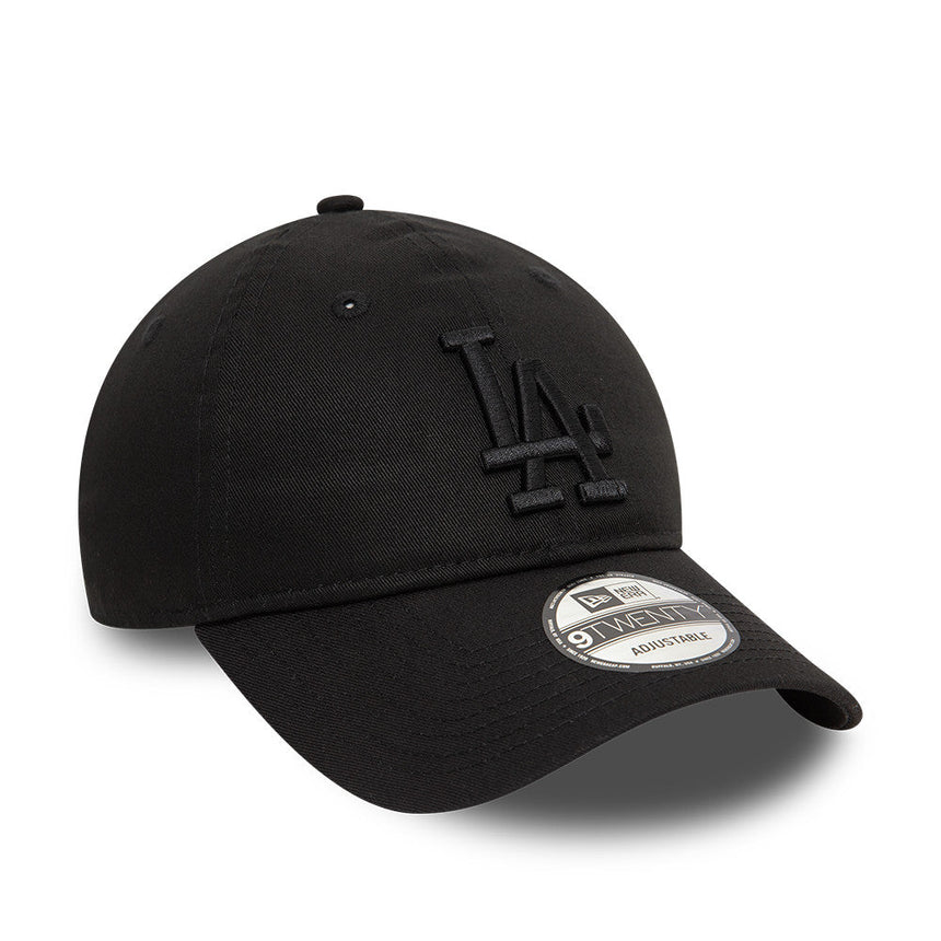 Los Angeles Dodgers Cap, New Era, 9TWENTY, wesentlich, schwarz