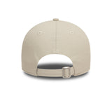 New York Yankees Kappe, schwarzes Logo, New Era, 9TWENTY, wesentlich, beige