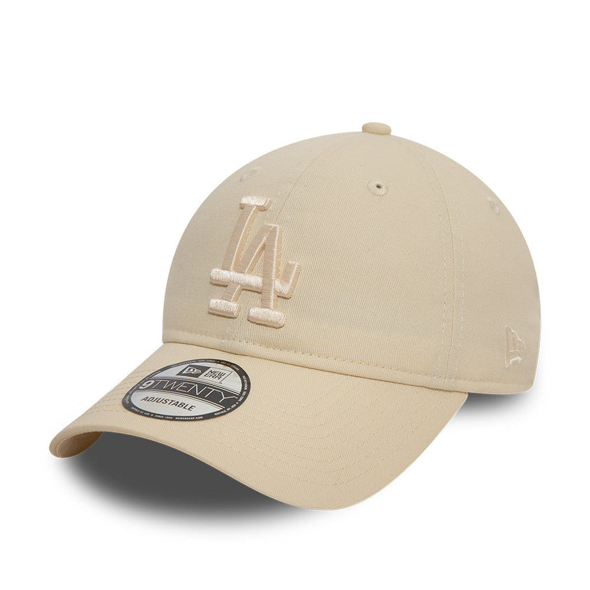 Los Angeles Dodgers Kappe, New Era, 9TWENTY, essential, beige