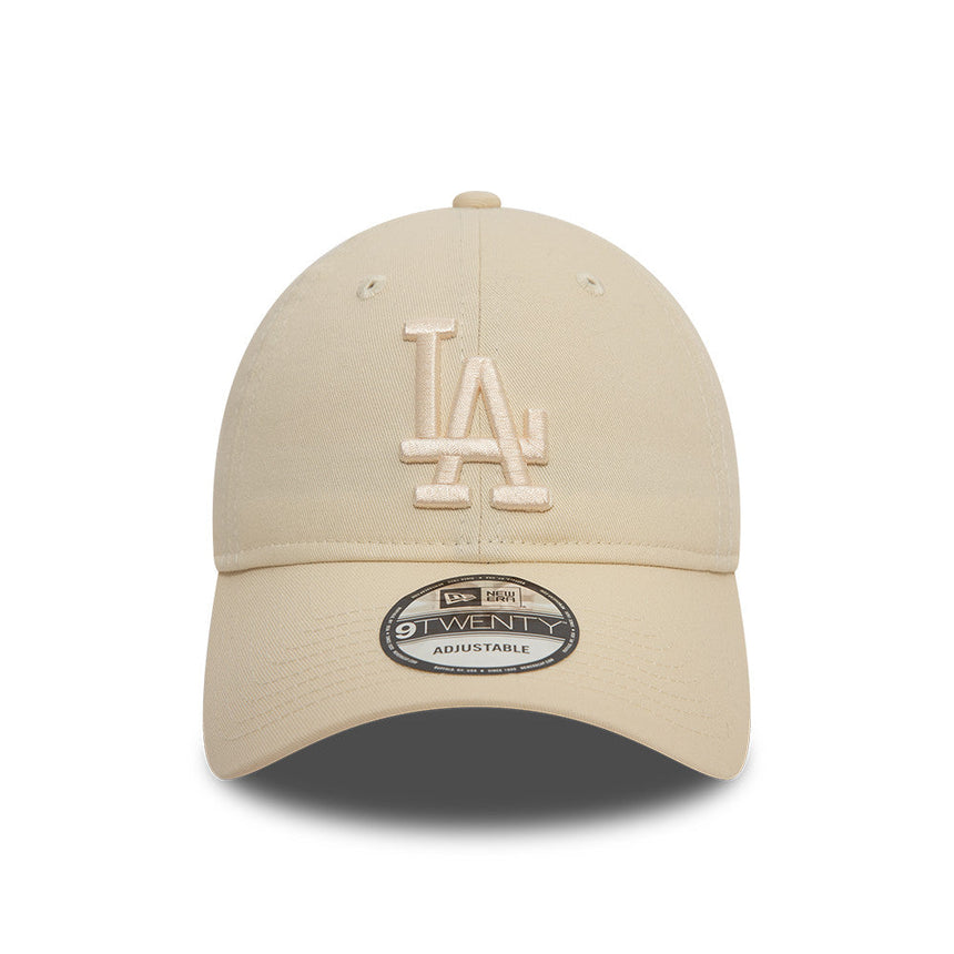Los Angeles Dodgers Kappe, New Era, 9TWENTY, essential, beige