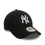 New York Yankees Kappe, gewaschen, New Era, 9TWENTY, schwarz