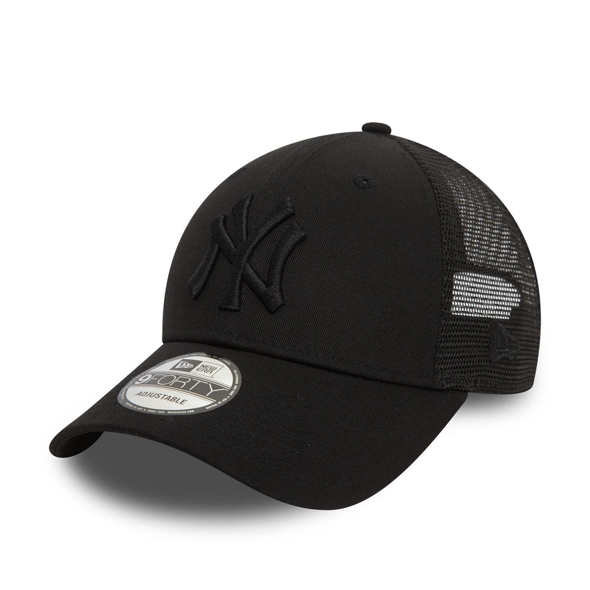 New York Yankees Kappe, Trucker, New Era, 9FORTY, Vollschwarz