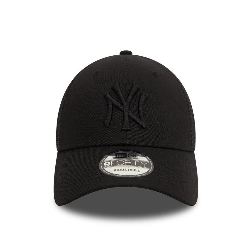 New York Yankees Kappe, Trucker, New Era, 9FORTY, Vollschwarz