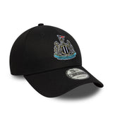 Newcastle United FC Kappe, New Era, 9FORTY, Core, schwarz