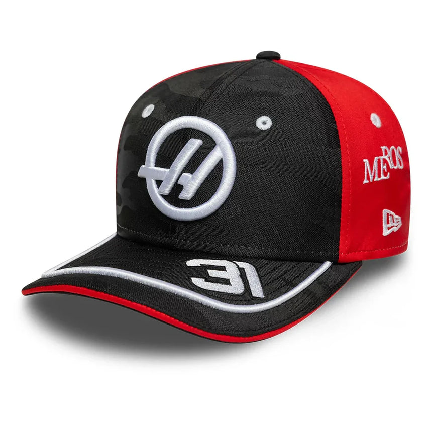 Haas F1 Baseballkappe, Kinder, Esteban Ocon, New Era, 9SEVENTY SS, schwarz 🔥