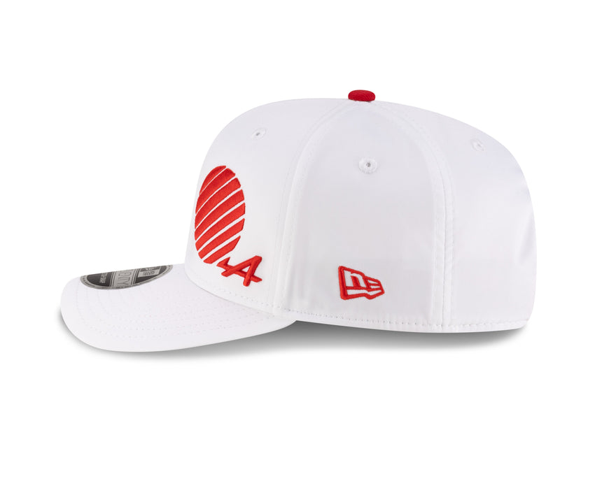 Gorra de béisbol Alpine, Japón SE, New Era, 9SEVENTY, Blanca 🔥