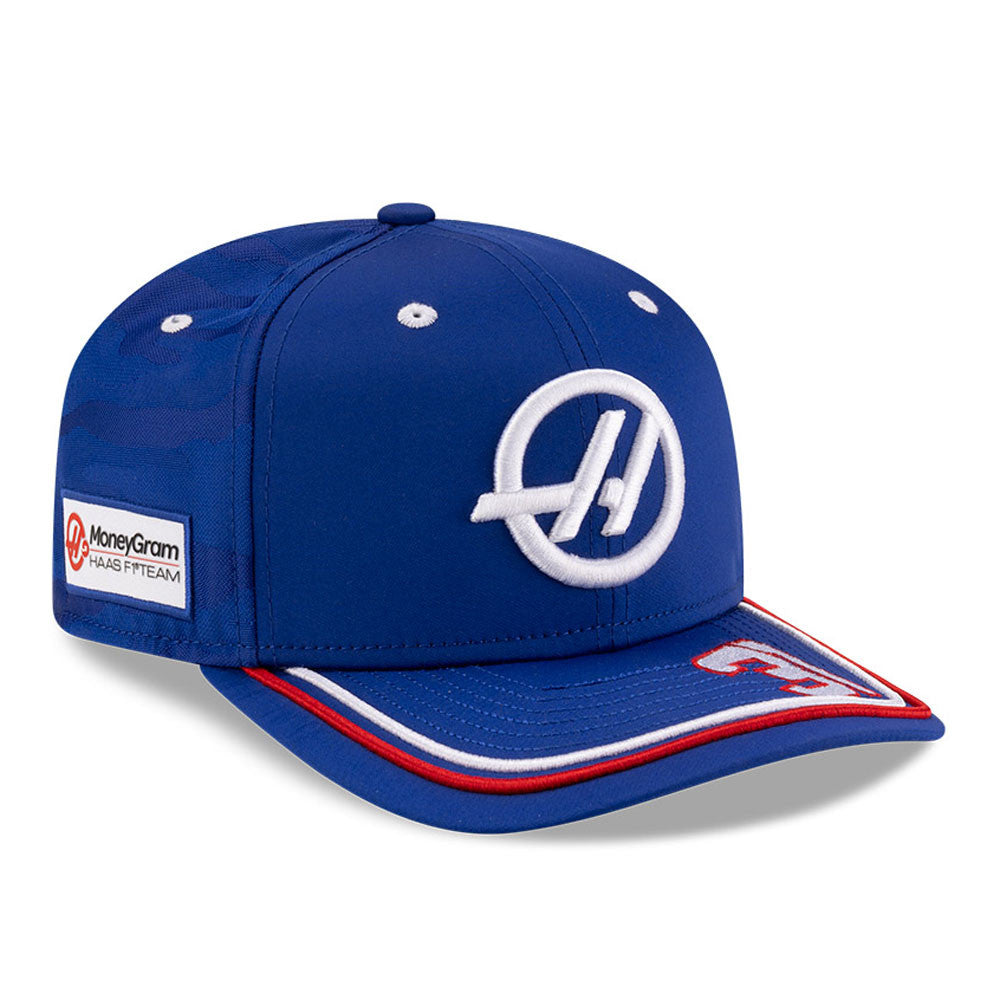 Gorra de béisbol Haas F1, Silverstone, Esteban Ocon, New Era, 9SEVENTY SS, Multicolor 🔥