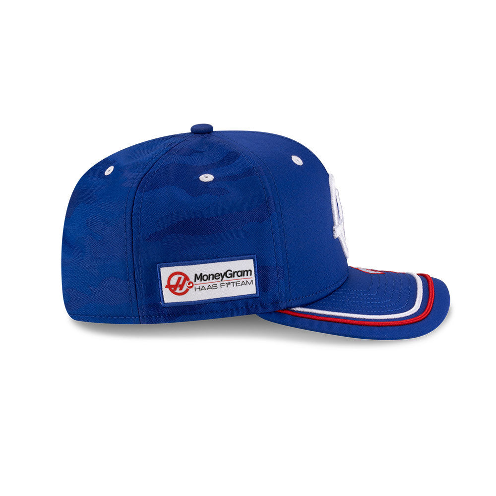 Gorra de béisbol Haas F1, Silverstone, Esteban Ocon, New Era, 9SEVENTY SS, Multicolor 🔥