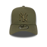New York Yankees Cap, New Era, Trucker, essentiell, Khaki