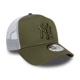 New York Yankees Cap, New Era, Trucker, essentiell, Khaki
