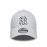 New York Yankees Cap, New Era, 9FORTY, weiß