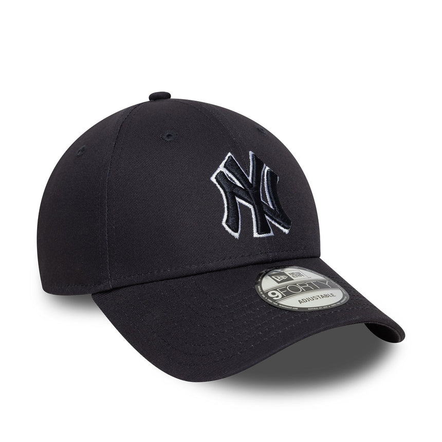 New York Yankees Cap, New Era, 9FORTY, blau