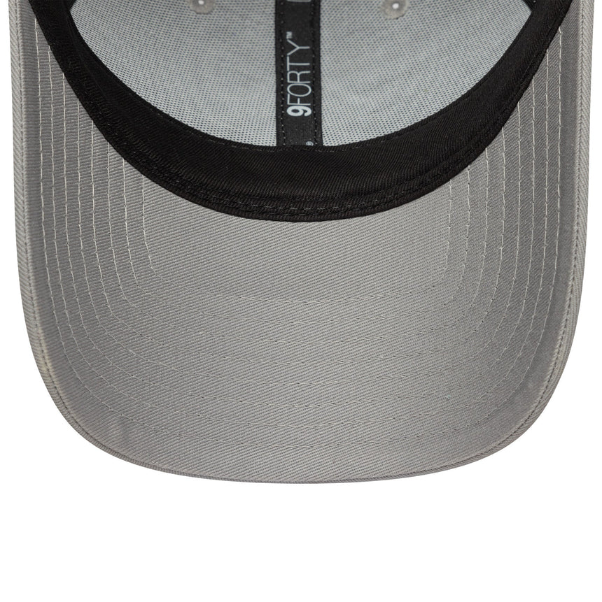 New York Yankees Kappe, New Era, 9FORTY, Pop-Umriss, grau