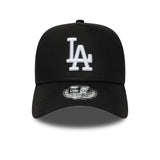 Los Angeles Dodgers Kappe, New Era, 9FORTY, essenziell, A-frame, schwarz