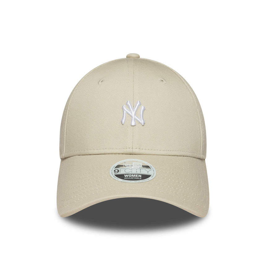 New York Yankees Kappe, Mini-Logo, New Era, 9FORTY, Beige