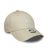 New York Yankees Kappe, Mini-Logo, New Era, 9FORTY, Beige