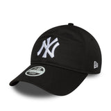 New York Yankees Kappe, New Era, 9TWENTY, Damen Essentials, Schwarz