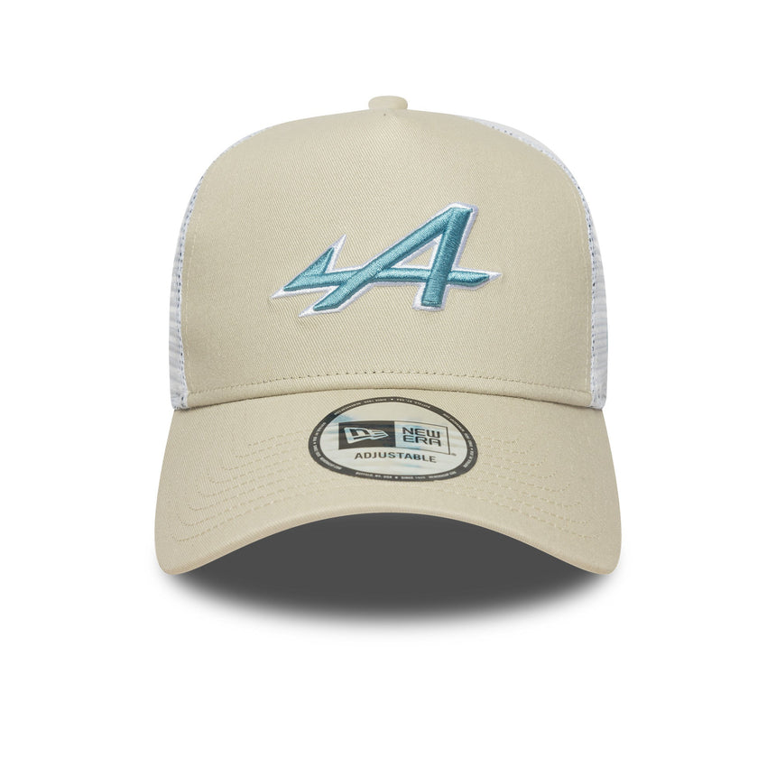 Alpenkappe, Trucker, saisonal, New Era, 9FORTY, Creme