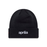 Aprilia Beanie, Bündchenstrick, New Era, schwarz