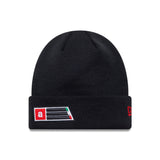 Aprilia Beanie, Bündchenstrick, New Era, schwarz