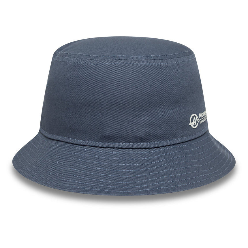 Haas bucket hat, saisonal, konisch zulaufend, New Era, 9FORTY, blau