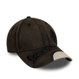 Vespa cap, abgenutzt, New Era, 9FORTY, braun