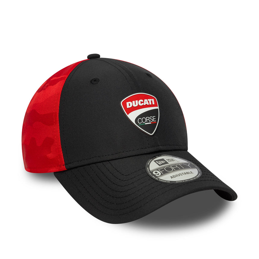 Ducati Kappe, Logo, New Era, 9FORTY, mehrfarbig