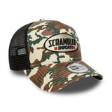 Ducati-Kappe, Trucker, Scrambler-Camo, New Era, 9FORTY, beige