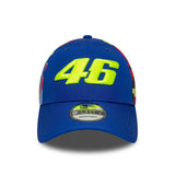 Valentio Rossi #46 Kappe, VR46, Fan, New Era, 9FORTY, Mehrfarbig