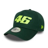 Valentio Rossi #46 Kappe, Trucker, VR46, saisonal, New Era, 9FORTY, grün