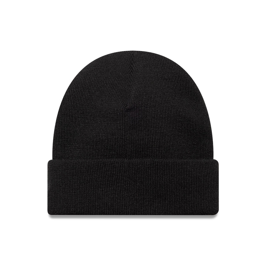 Chichago Bulls Beanie, Mini-Logo, Bündchen, New Era, Schwarz