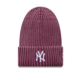 New York Yankees, gewaschene Beanie, MLB, New Era, rot