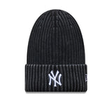 New York Yankees gewaschene Beanie, MLB, New Era, schwarz