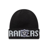 Las Vegas Raiders Beanie, Wortmarke, New Era, Schwarz