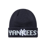 New York Yankees Beanie, Wortmarke, blau