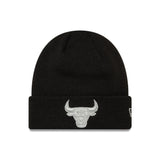 Chicago Bulls Beanie, Craft, metallisch, New Era, schwarz