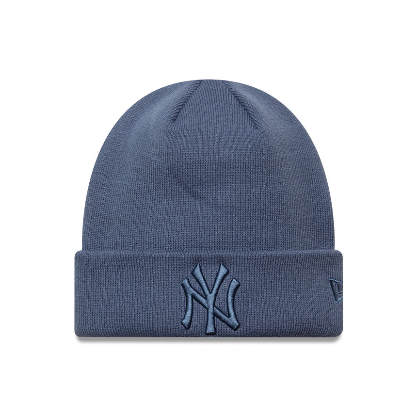 New York Yankees Beanie, fehlerfreier Pin, New Era, blau