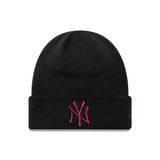 New York Yankees Beanie, Liga Essential, New Era, Schwarz