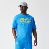 Red Bull Racing T-Shirt, oversized, New Era, blau