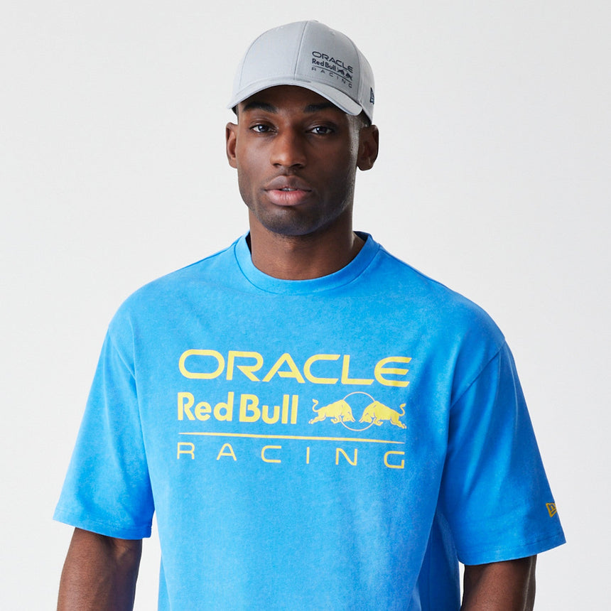Red Bull Racing T-Shirt, oversized, New Era, blau