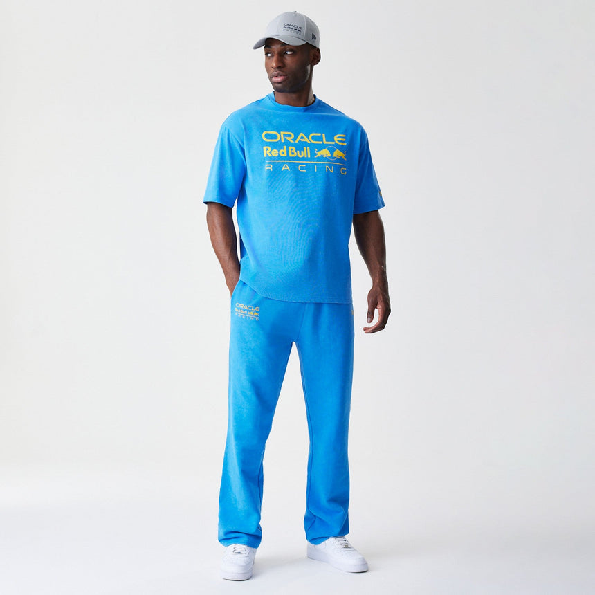 Red Bull Racing T-Shirt, oversized, New Era, blau