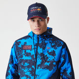 Red Bull Racing Jacke, Windrunner, New Era, Camouflage, blau