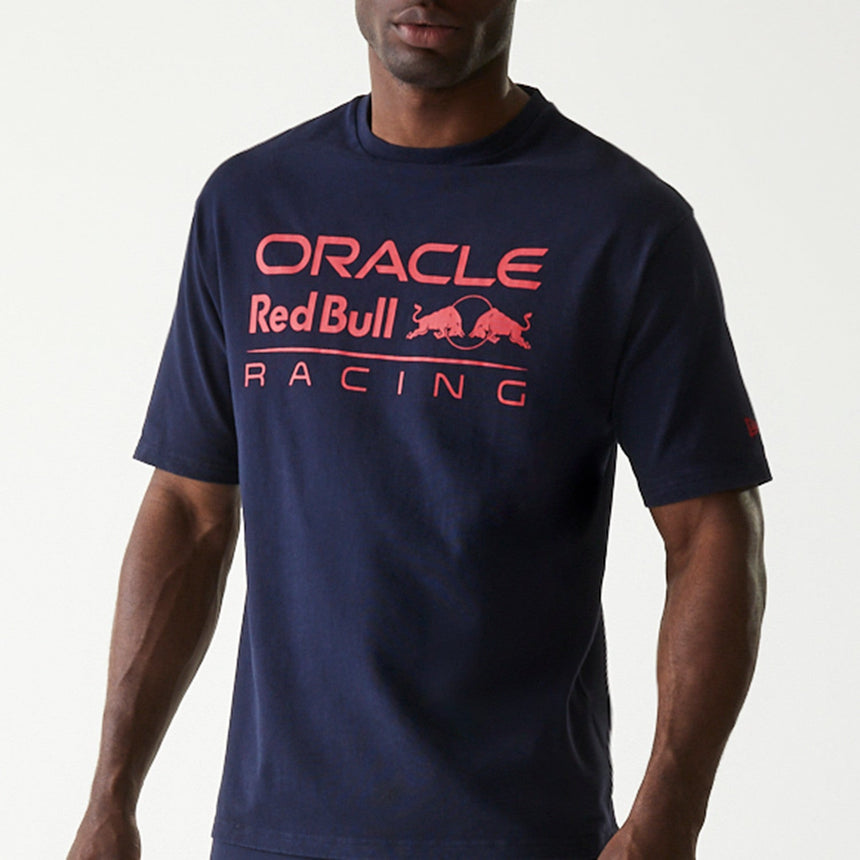 Red Bull Racing T-Shirt, oversized, New Era, dunkelblau