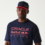 Red Bull Racing T-Shirt, oversized, New Era, dunkelblau