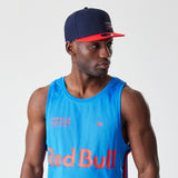 Red Bull Racing ärmelloses T-Shirt, New Era, Basketball-Mesh, blau