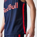 Red Bull Racing ärmelloses T-Shirt, New Era, Basketball-Mesh, dunkelblau