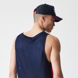 Red Bull Racing ärmelloses T-Shirt, New Era, Basketball-Mesh, dunkelblau